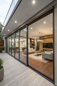 19+ Stylish Window Treatments for Sliding Glass Doors