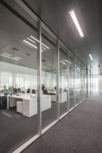 Partisi Aluminium untuk Kantor Modern