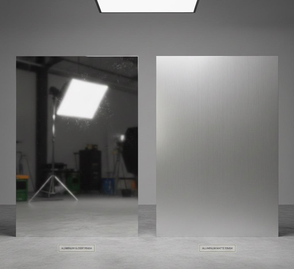 Finishing Glossy vs Matte Aluminium