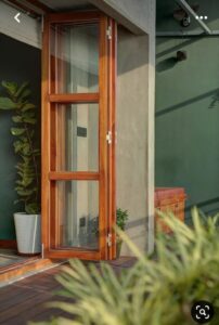 Kusen Aluminium Warna Kayu