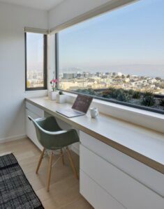 Jendela Aluminium Kaca Besar