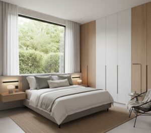 Jendela Aluminium Kaca Besar