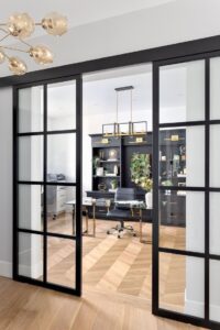 Pintu Aluminium Kaca Modern