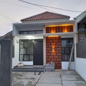 Fasad Rumah Subsidi Modern