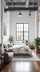 Subtle Accents for a Beautiful White Bedroom