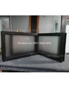 Model Jendela Aluminium Minimalis untuk Ventilasi & Privasi