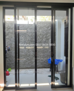 Jasa Aluminium di Sedayu Bantul: Solusi Pintu Sliding Modern