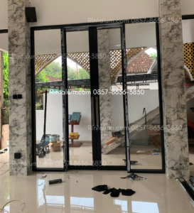 Jasa Aluminium di Sedayu Bantul: Solusi Pintu Sliding Hemat Ruang